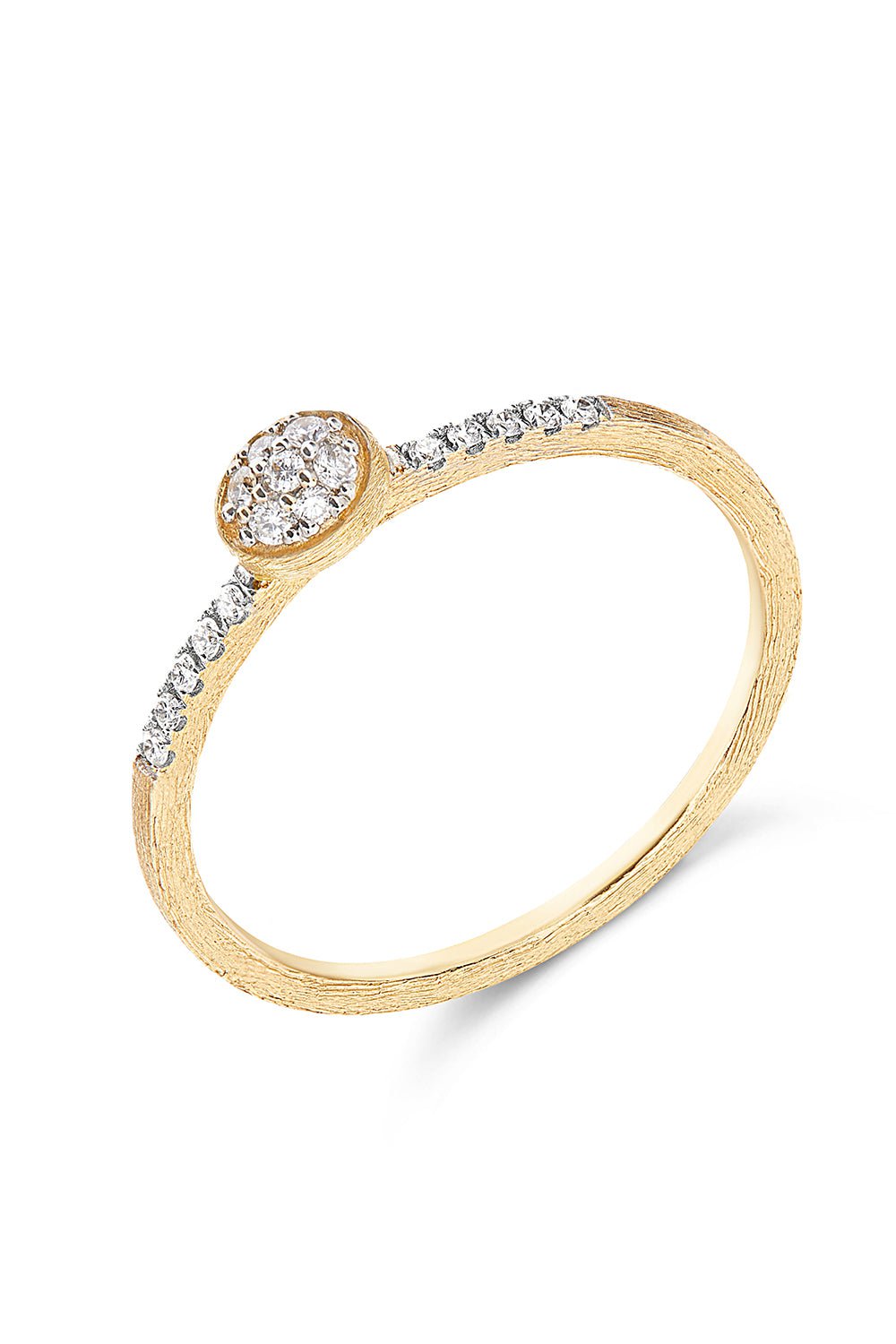 NANIS-Elite Small Elegant Engagement Ring-YELLOW GOLD