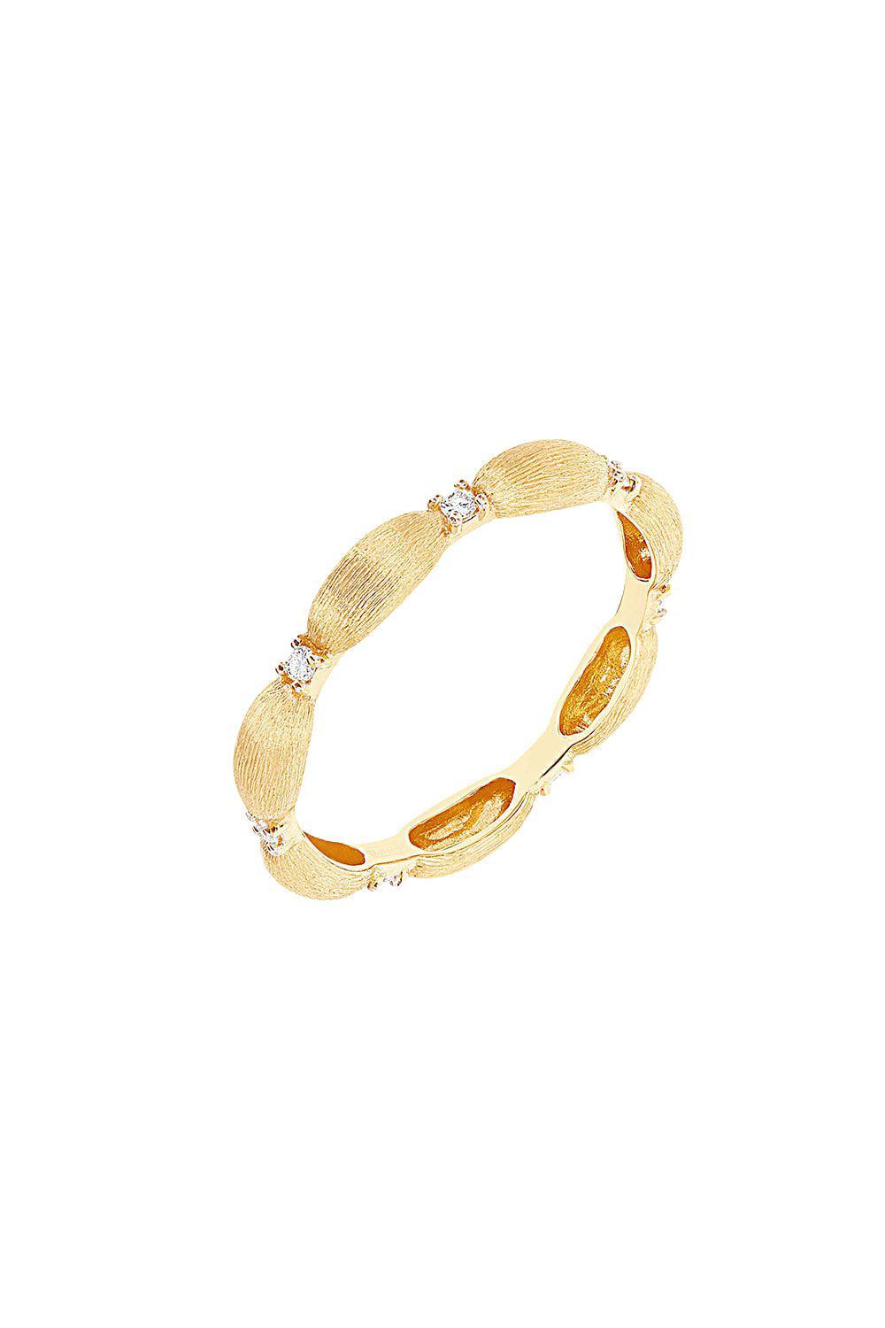 Elite Diamond Essential Ring-YELLOW GOLD-7.5-JEWELRYFINE JEWELRING-NANIS