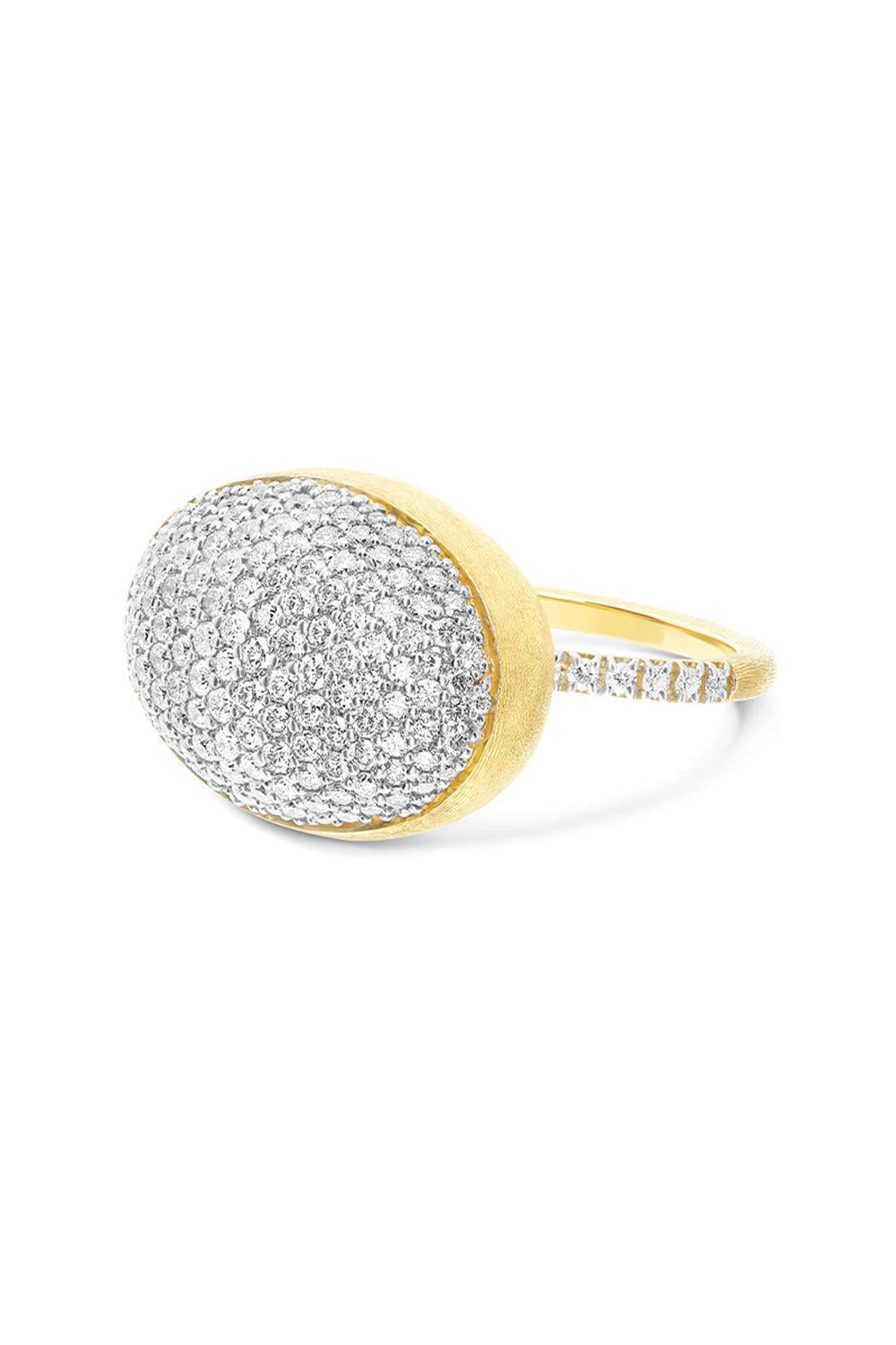 Large "Boules" Diamond Ring-YELLOW GOLD-7.5-JEWELRYFINE JEWELRING-NANIS