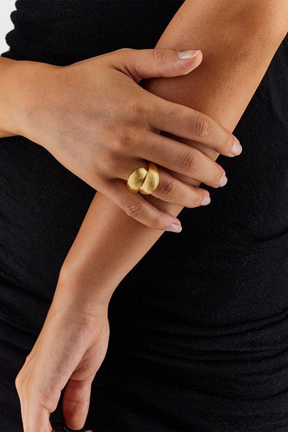 NANIS-Transformista Cocktail Ring-YELLOW GOLD