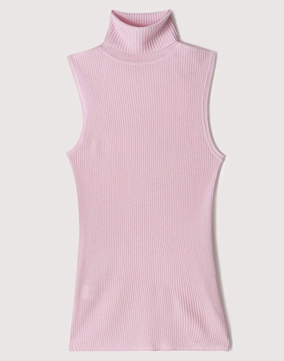 NANUSHKA-Rose Sleeveless Turtleneck Tank-