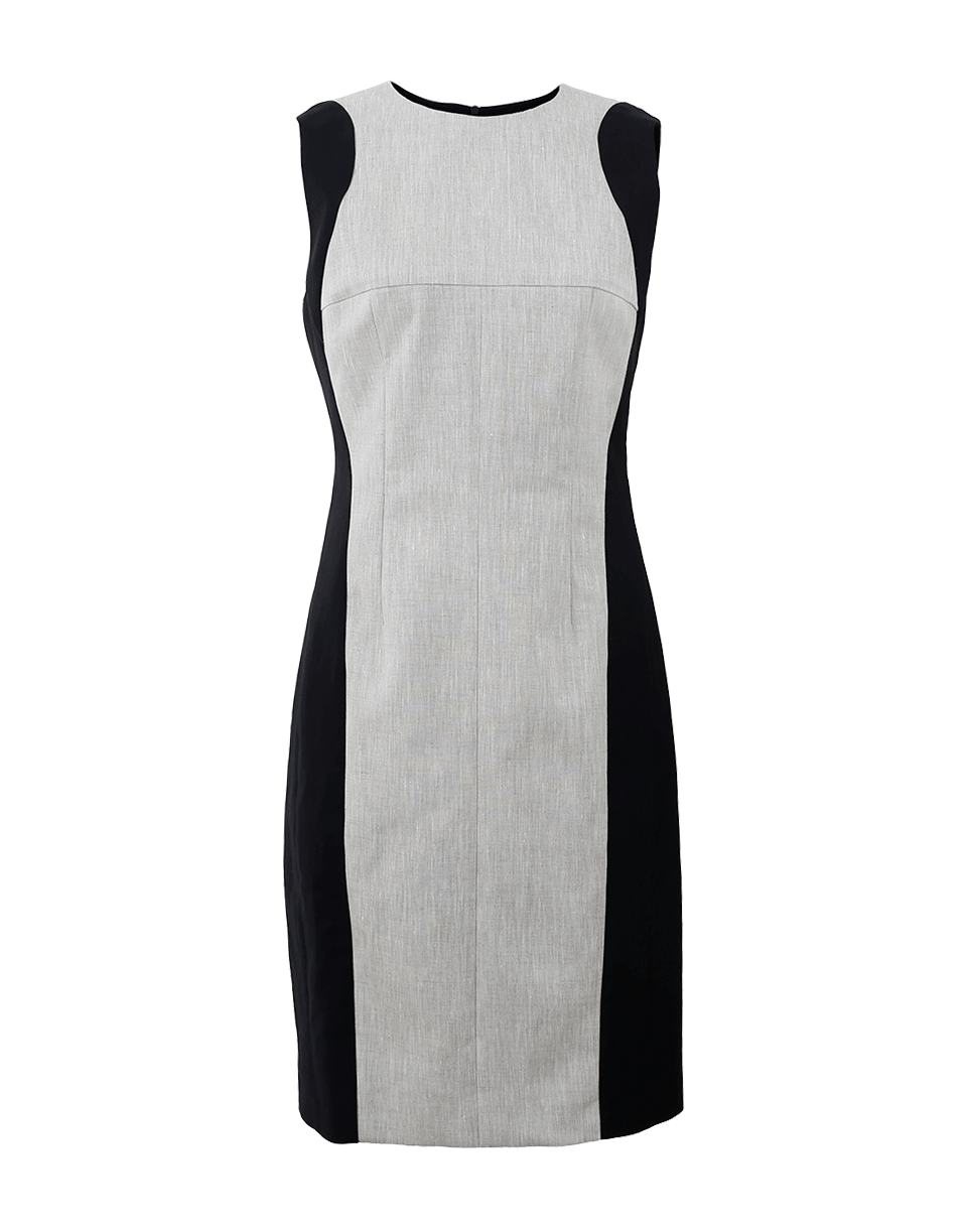 NARCISO RODRIGUEZ-Linen Front Dress-