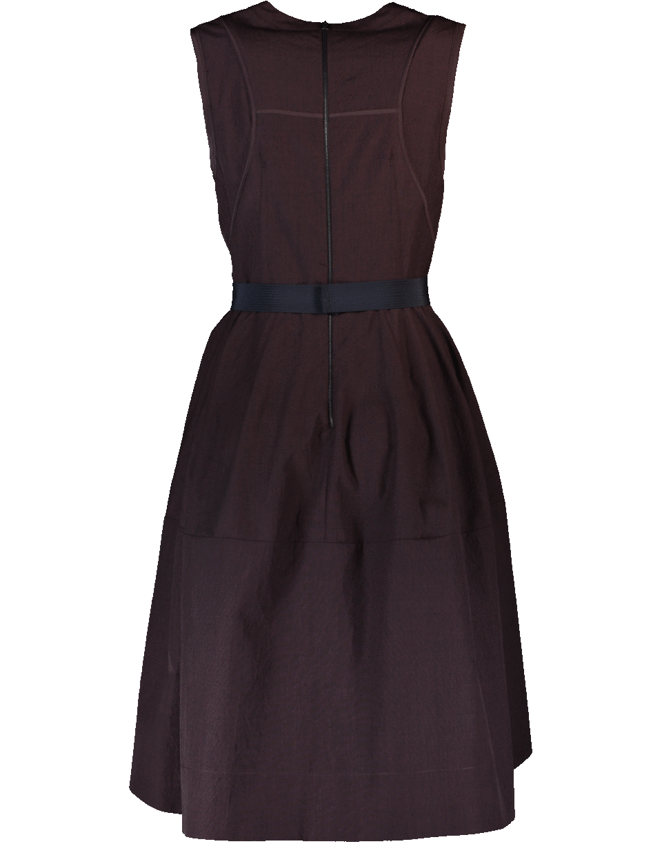 NARCISO RODRIGUEZ-Crushed Wool Dress-