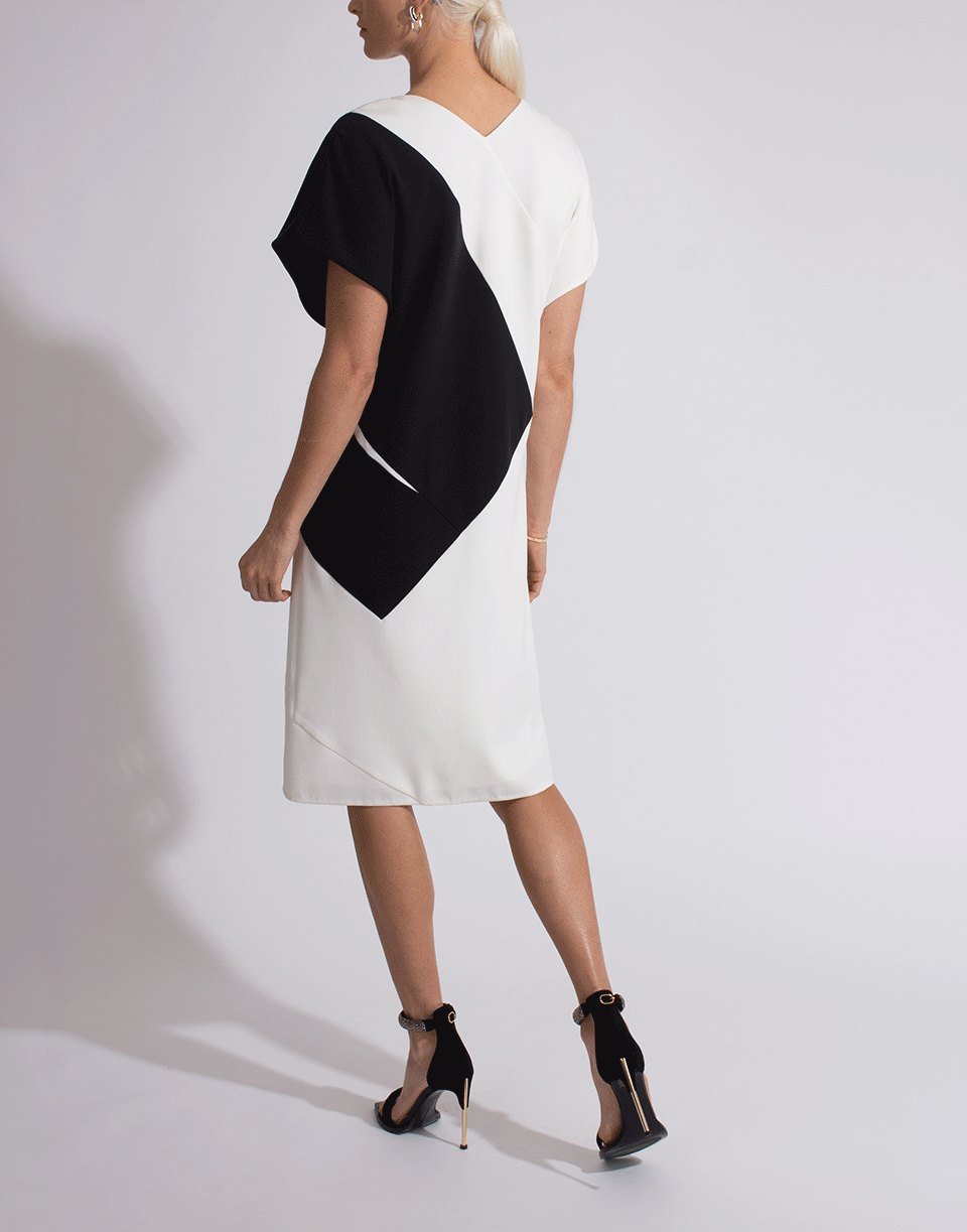 NARCISO RODRIGUEZ-Colorblock Dress-