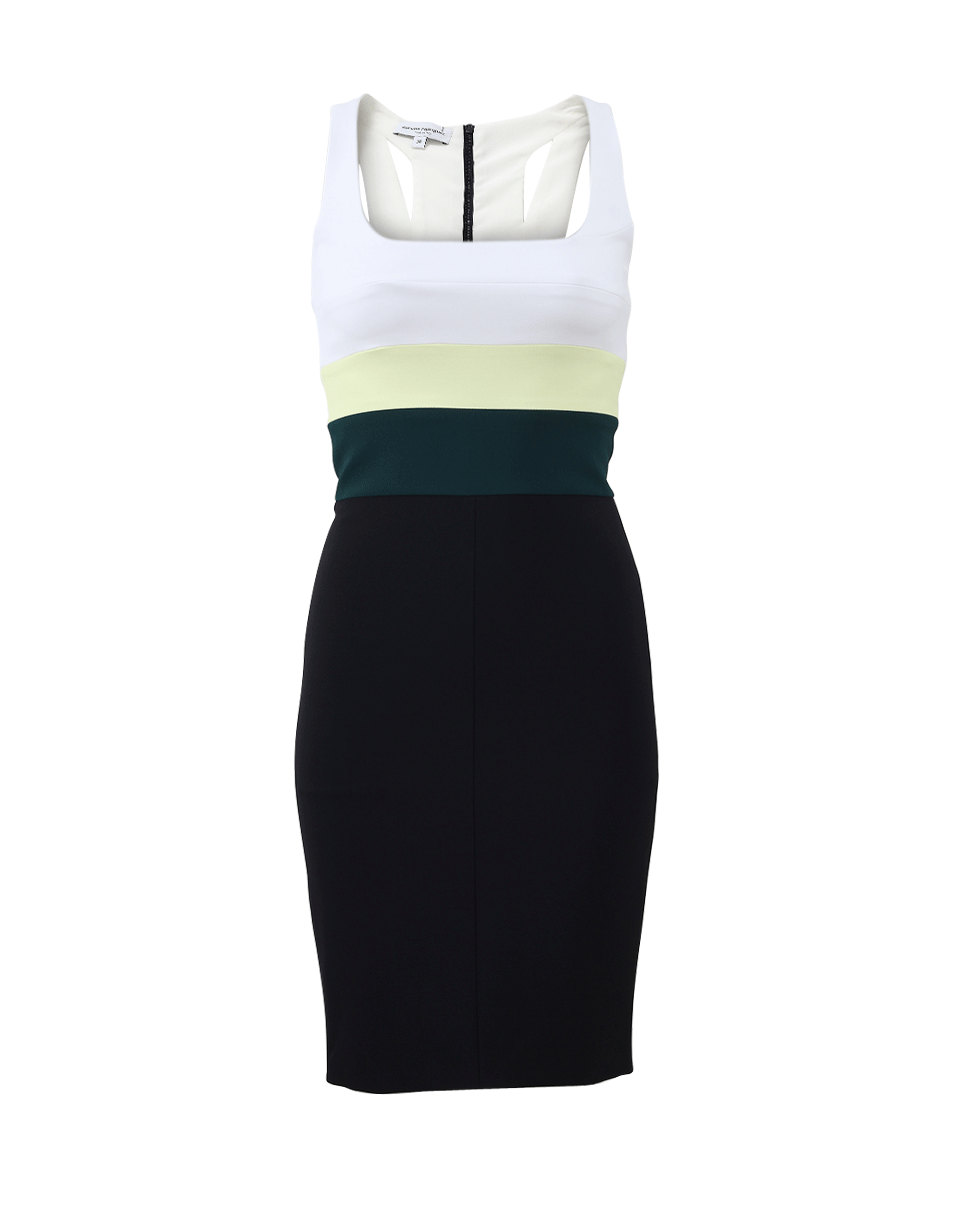 NARCISO RODRIGUEZ-Back Cutout Scuba Dress-