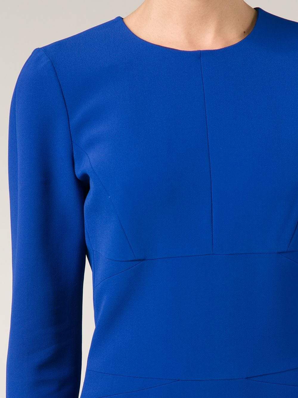 NARCISO RODRIGUEZ-Fitted Scuba Dress-