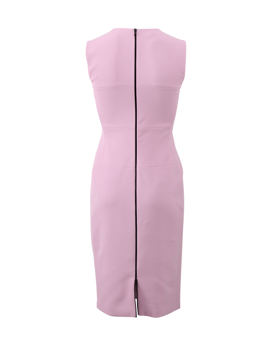 NARCISO RODRIGUEZ-Paneled Crepe Zip Dress-