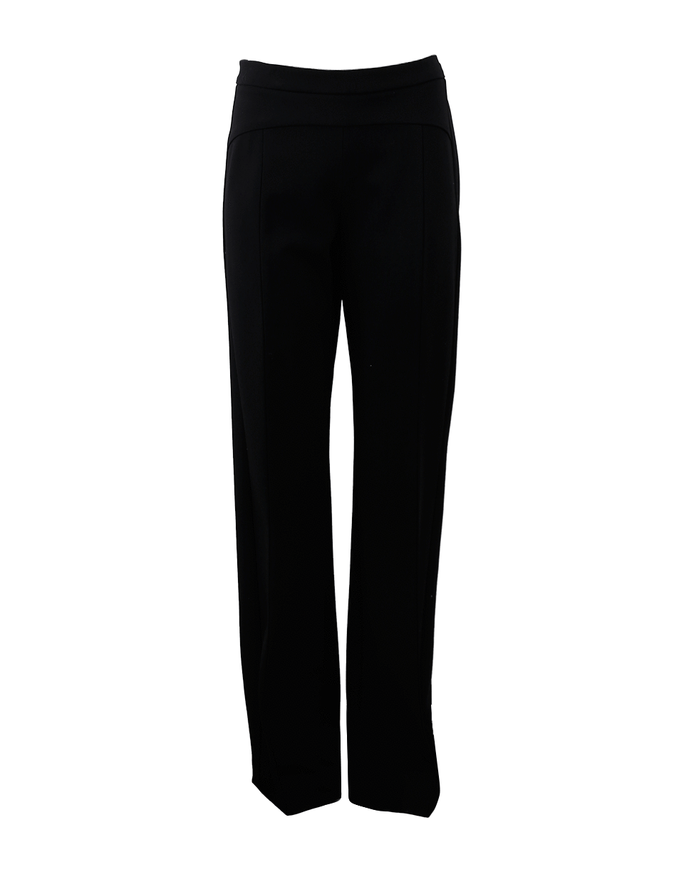 NARCISO RODRIGUEZ-High Waisted Side Zip Pant-