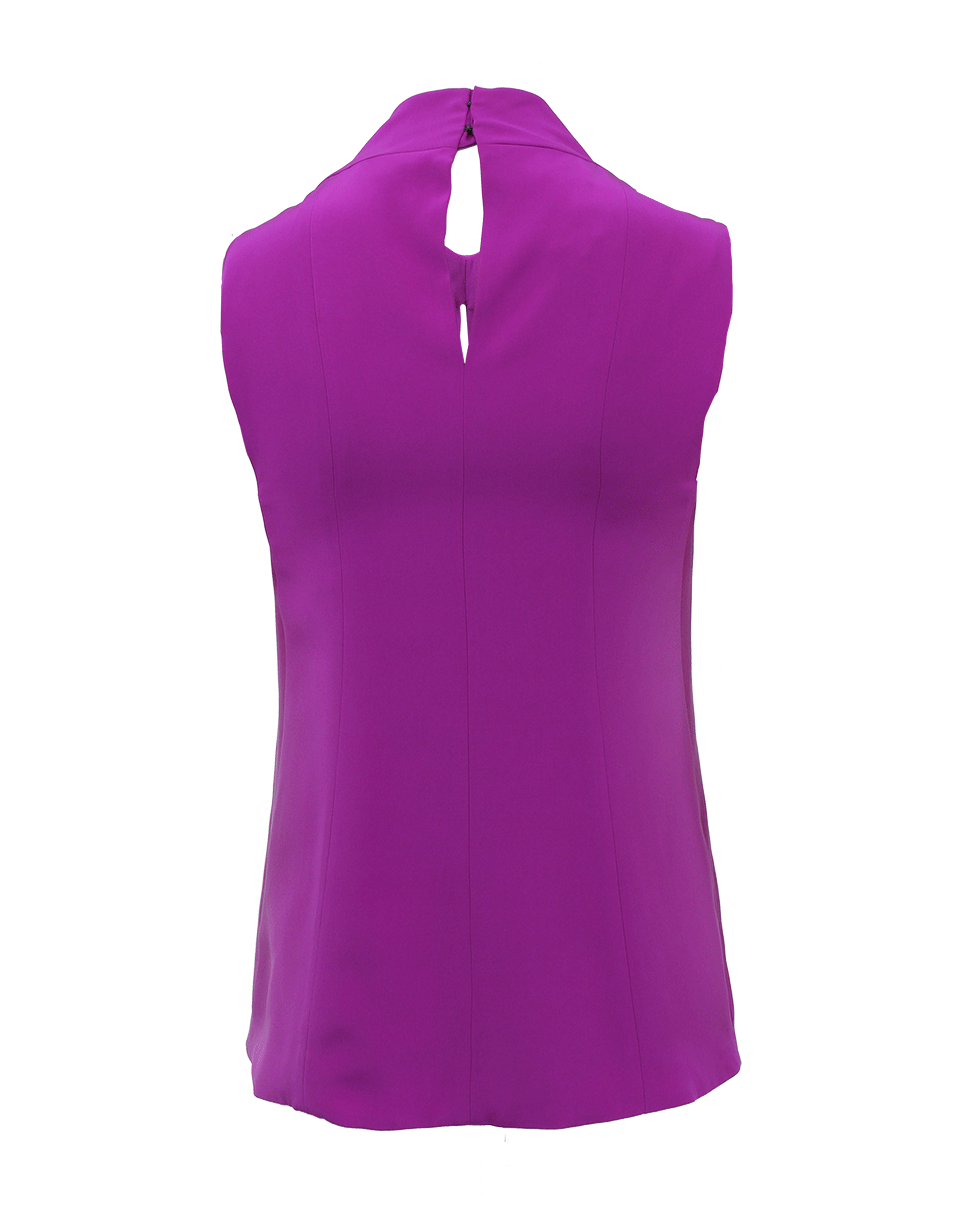 NARCISO RODRIGUEZ-Back Zip Stretch Blouse-