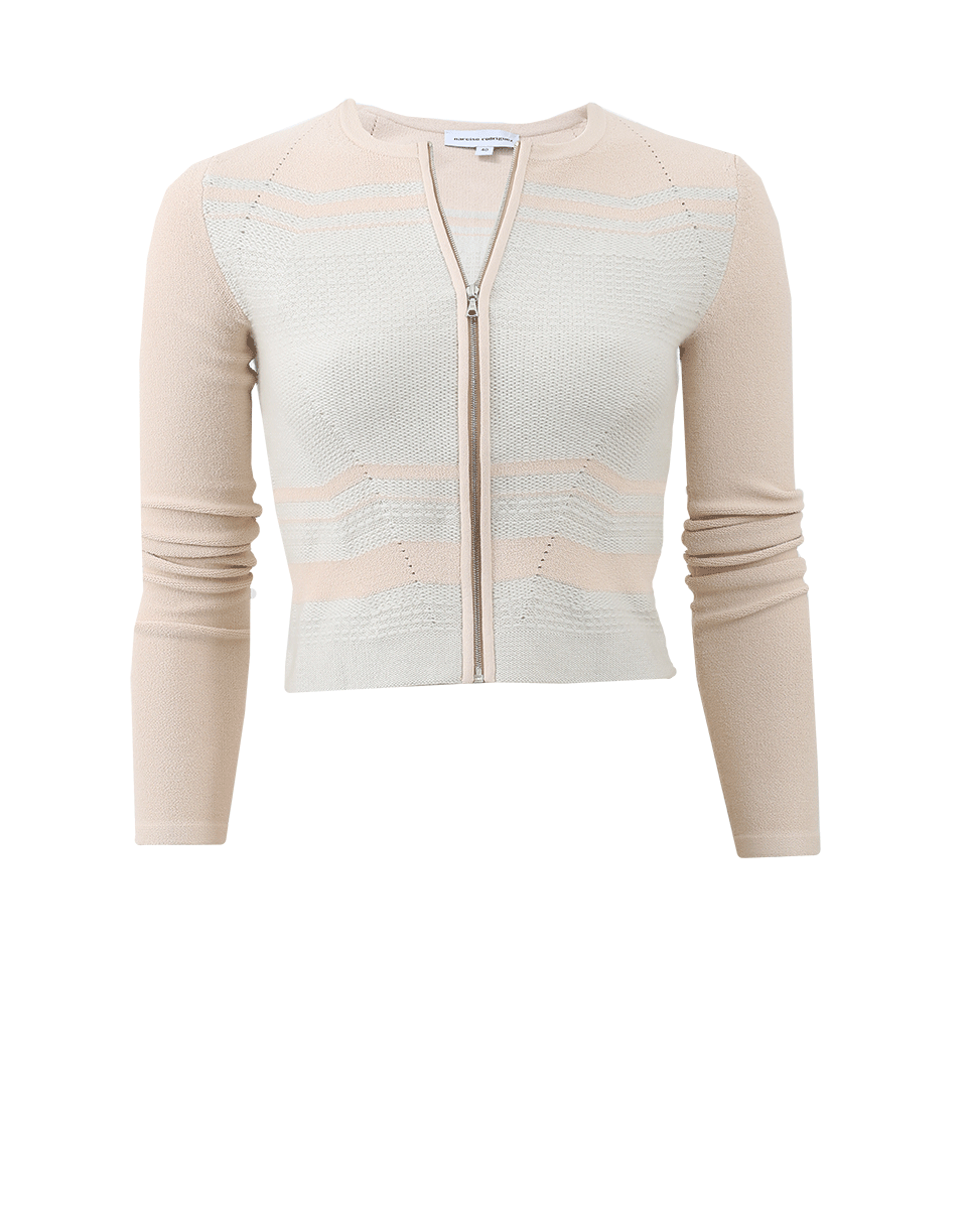 NARCISO RODRIGUEZ-Cashmere Blend Zip Cardigan-