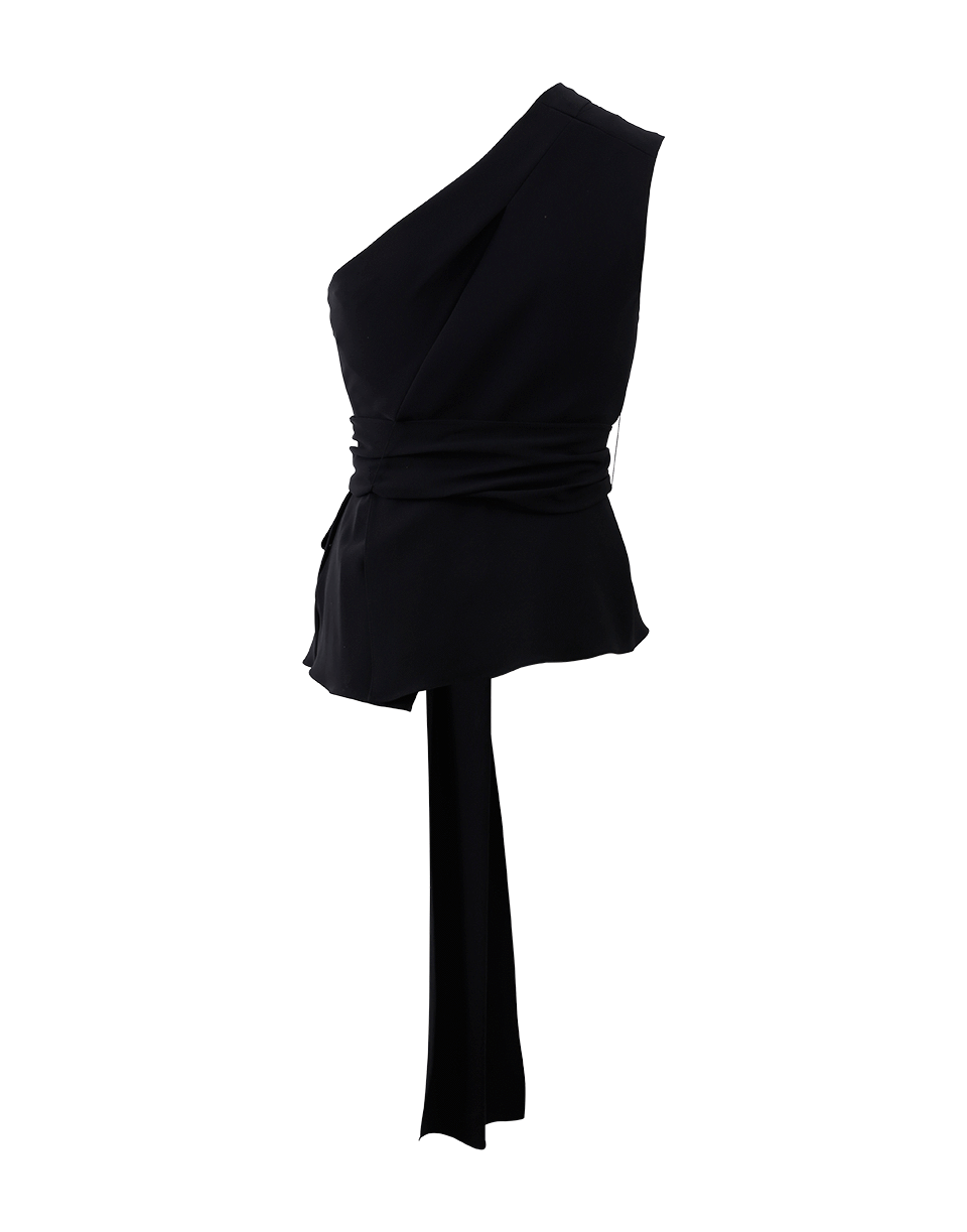 NARCISO RODRIGUEZ-One Shoulder Tie Waist Top-