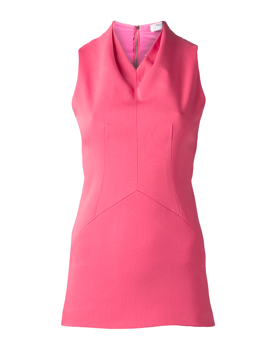 NARCISO RODRIGUEZ-Stretch Fitted Top With Darting-