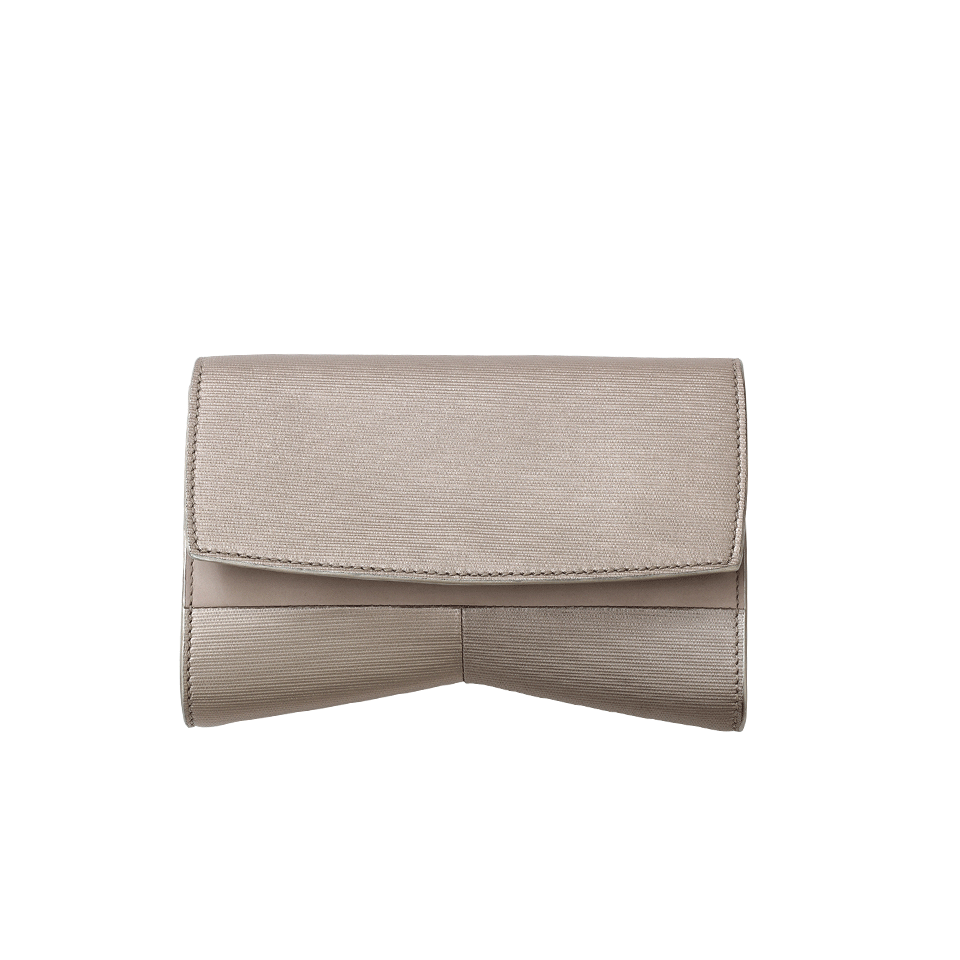 NARCISO RODRIGUEZ-Rachel Evening Clutch-CHAMPGNE