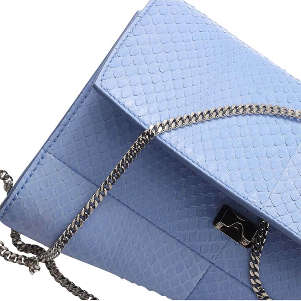 NARCISO RODRIGUEZ-Rachel Evening Clutch-PERIWINK