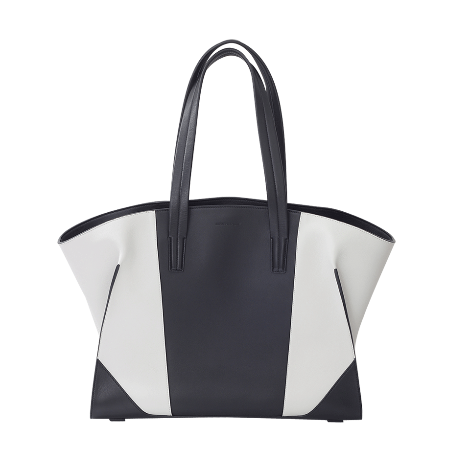 NARCISO RODRIGUEZ-Claire Open Tote-STN/BLK