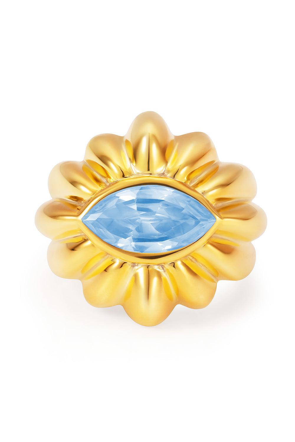 'SHOW AND TELL' LET'S WATCH THE SUNSET Ring-YELLOW GOLD-7-JEWELRYFINE JEWELRING-NEVERNOT