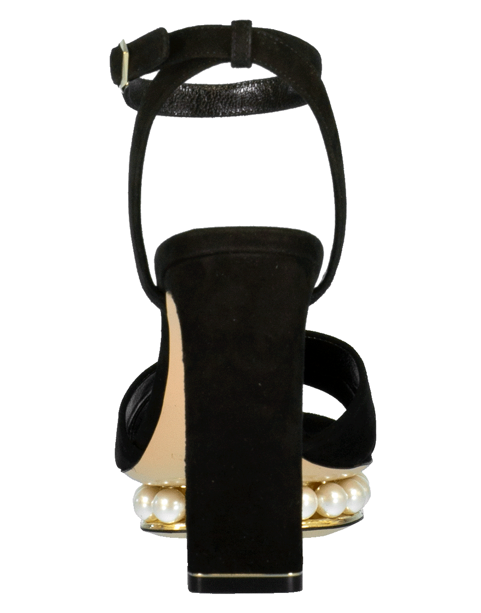 NICHOLAS KIRKWOOD-Black Casati Pearl Platform Sandal-