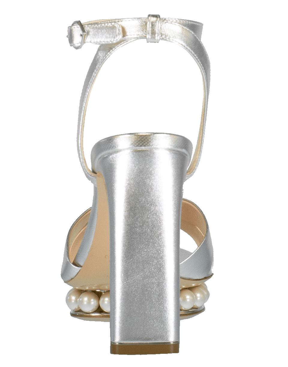 NICHOLAS KIRKWOOD-Silver Casati Pearl Platform Sandal-