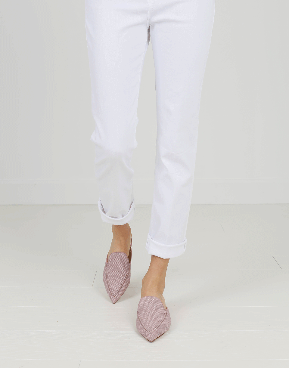 NICHOLAS KIRKWOOD-Raffia Beya Flat Mule-