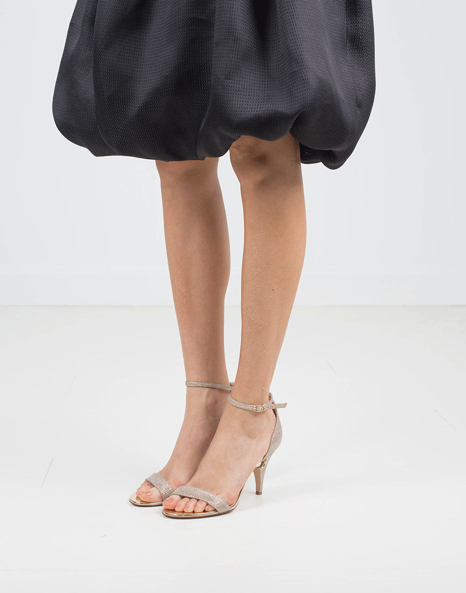 NICHOLAS KIRKWOOD-Penelope Pearl Lurex Sandal-
