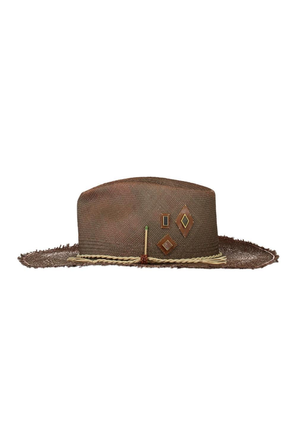 Tri-Sonata Hat-BROWN-56-ACCESSORIEHEADWEAR-NICK FOUQUET