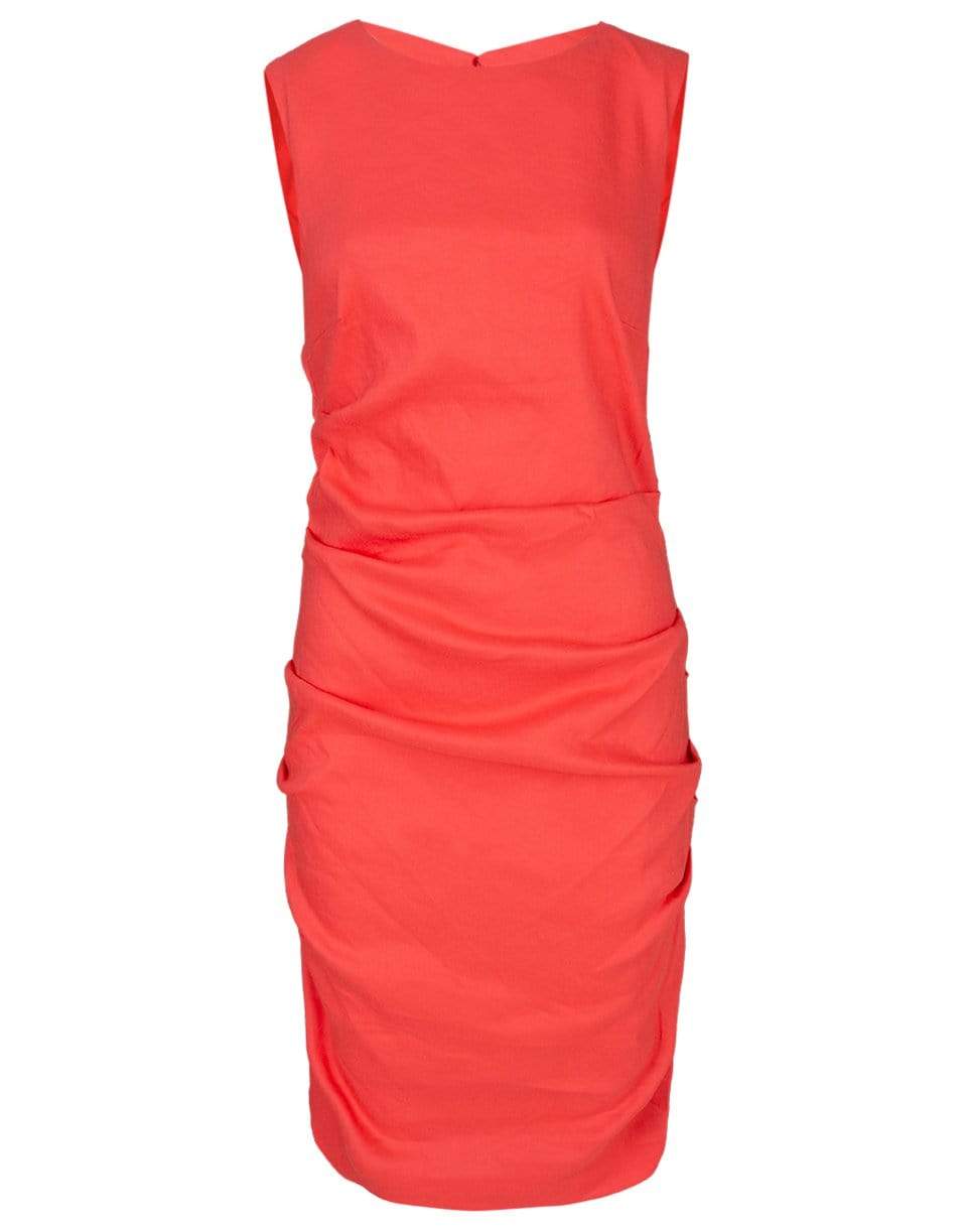 NICOLE MILLER-Stretch Linen Lauren Dress-