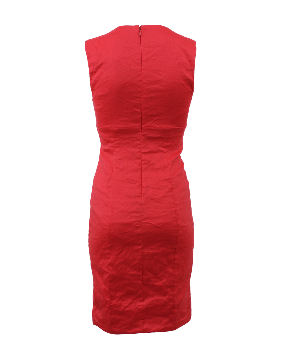 NICOLE MILLER-Sofia Cotton Metal Dress-