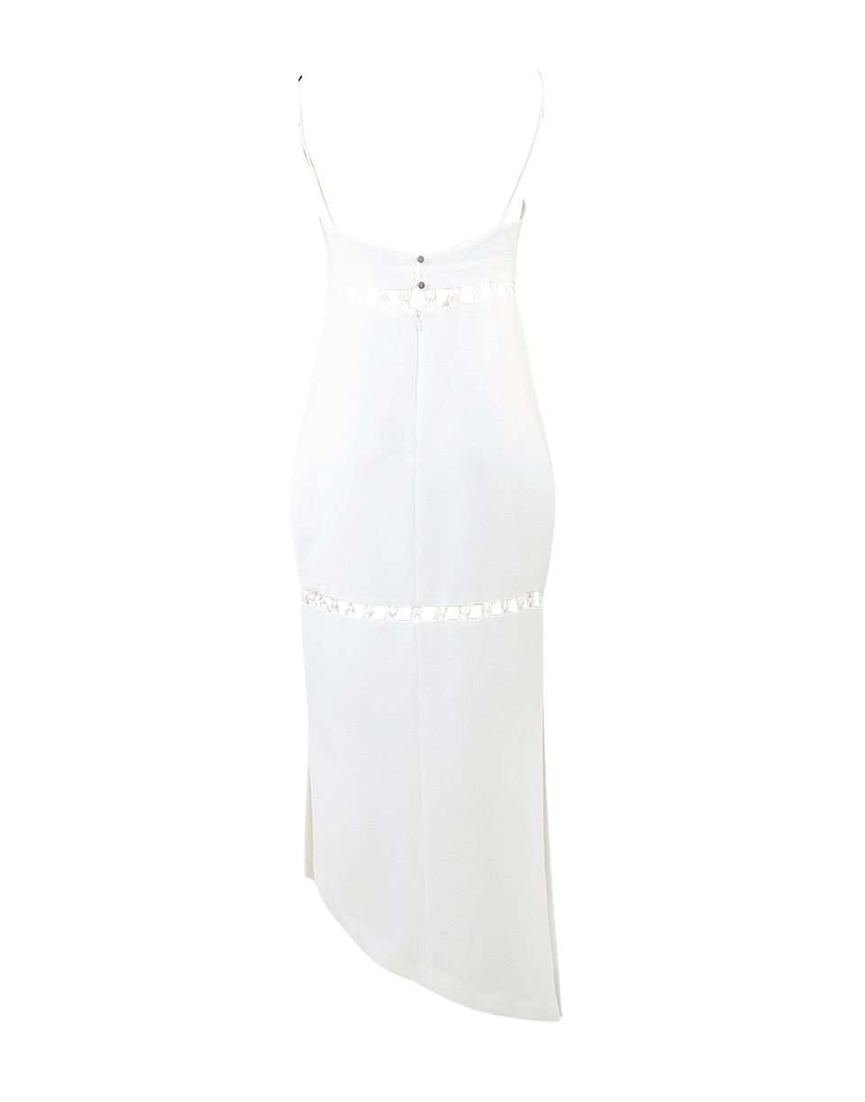 NICOLE MILLER-Techy Crepe Cut-Out Dress-