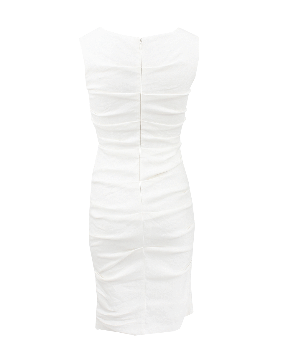 NICOLE MILLER-Lauren Linen Dress-