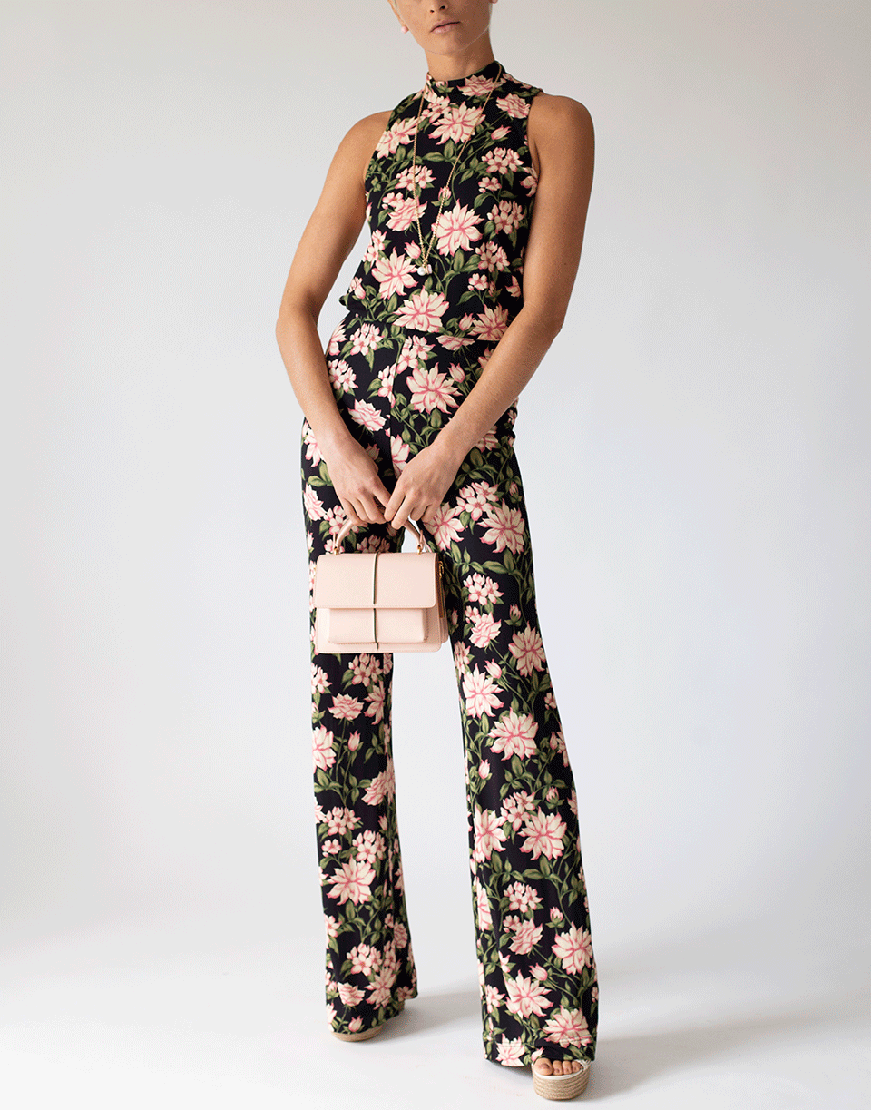 NICOLE MILLER-Wide Leg Print Pant-