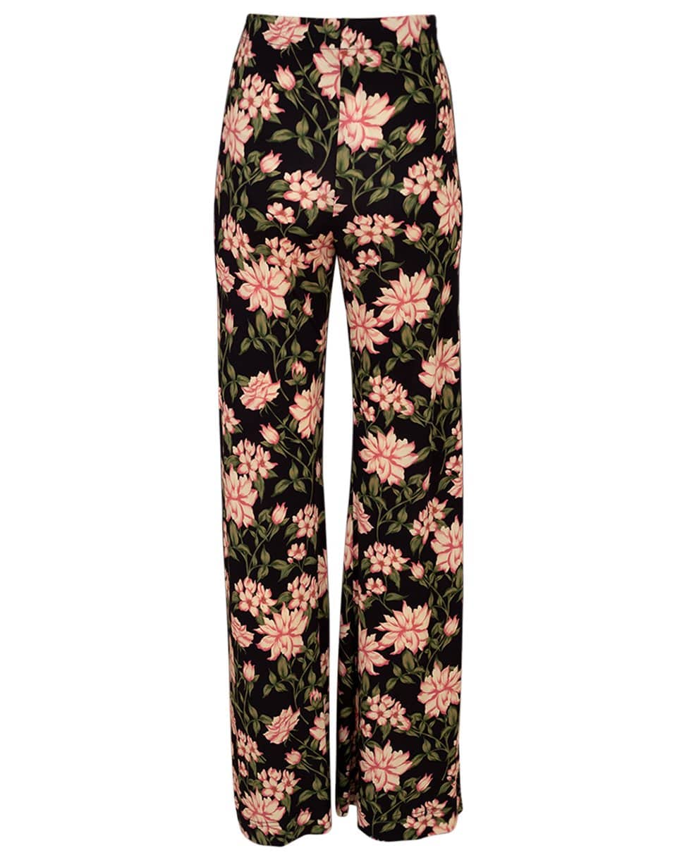 NICOLE MILLER-Wide Leg Print Pant-