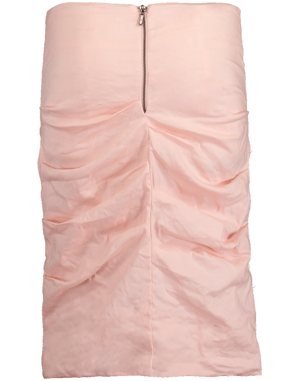 NICOLE MILLER-Sandy Cotton Metal Skirt-