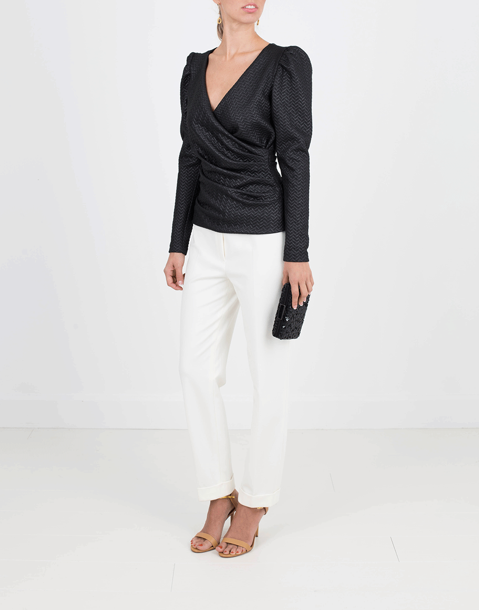 NICOLE MILLER-Zig Zag Logan Top-