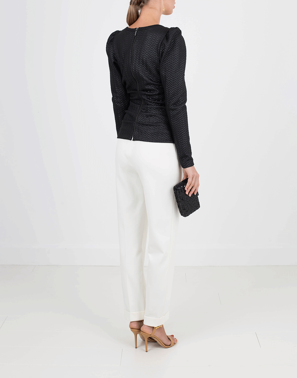 NICOLE MILLER-Zig Zag Logan Top-