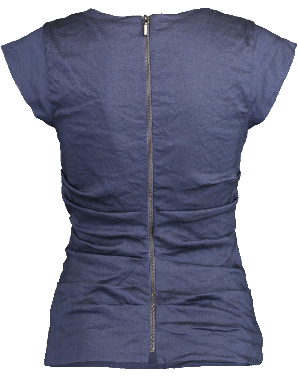 NICOLE MILLER-Logan Cotton Metal Top-