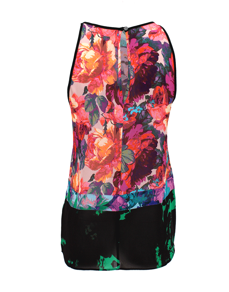 NICOLE MILLER-Tea Rose Lace Overlay Top-