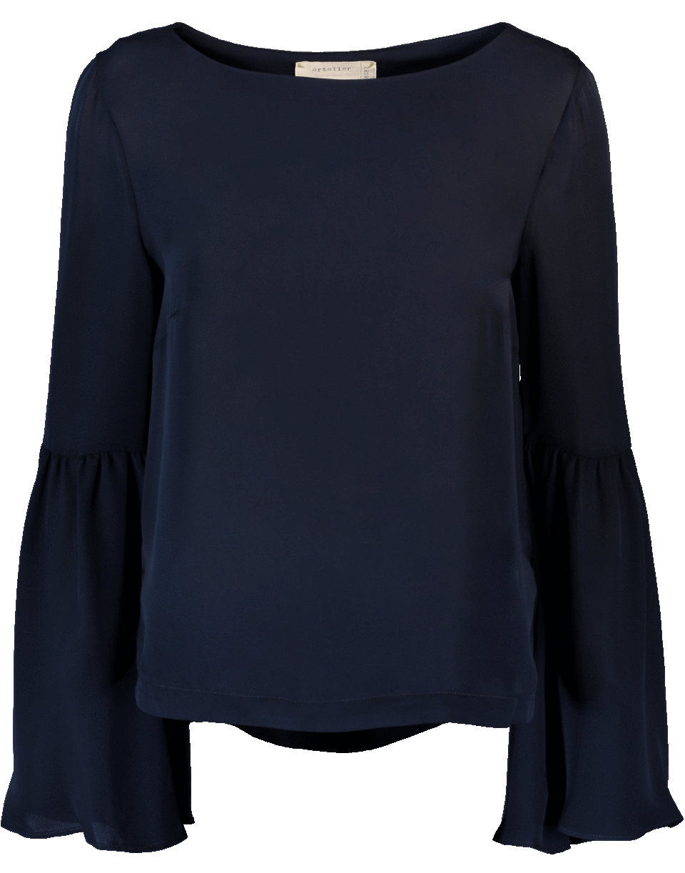 NICOLE MILLER-Bell Sleeve Top-