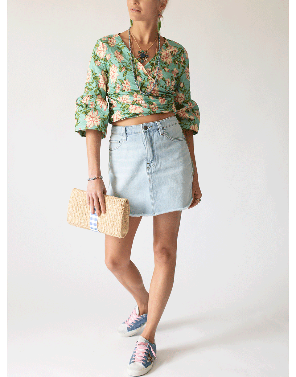 NICOLE MILLER-Spring Dream Bell Sleeve Top-