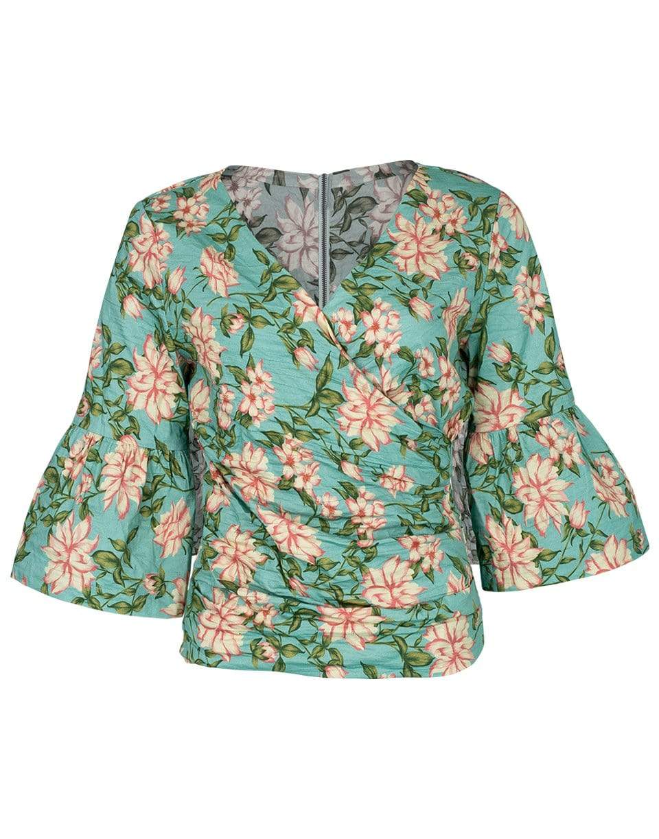 NICOLE MILLER-Spring Dream Bell Sleeve Top-