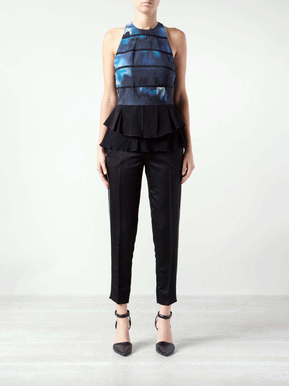 NICOLE MILLER-Harper Vibrant Cloud Top-