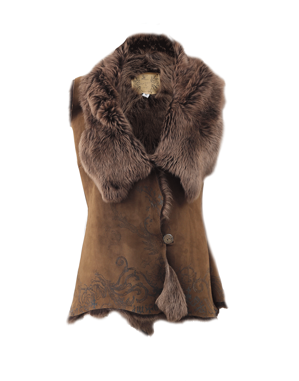 NIGEL PRESTON & KNIGHT-Branded Gilet-OLIVE