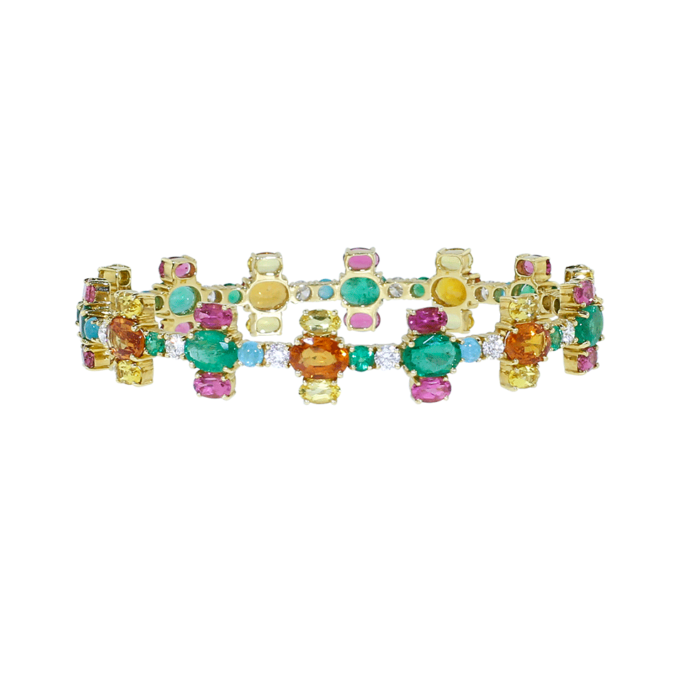 NIKOS KOULIS-Eden Bracelet-YELLOW GOLD