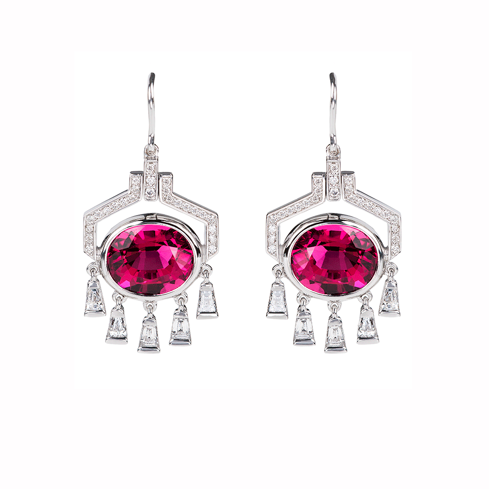 NIKOS KOULIS-Yesterday Earrings-WHITE GOLD