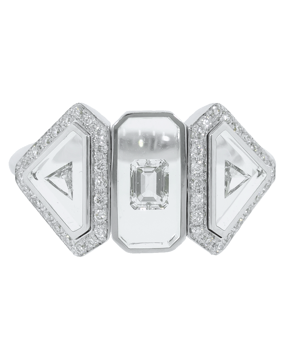 NIKOS KOULIS-Universe Diamond Ring-WHITE GOLD