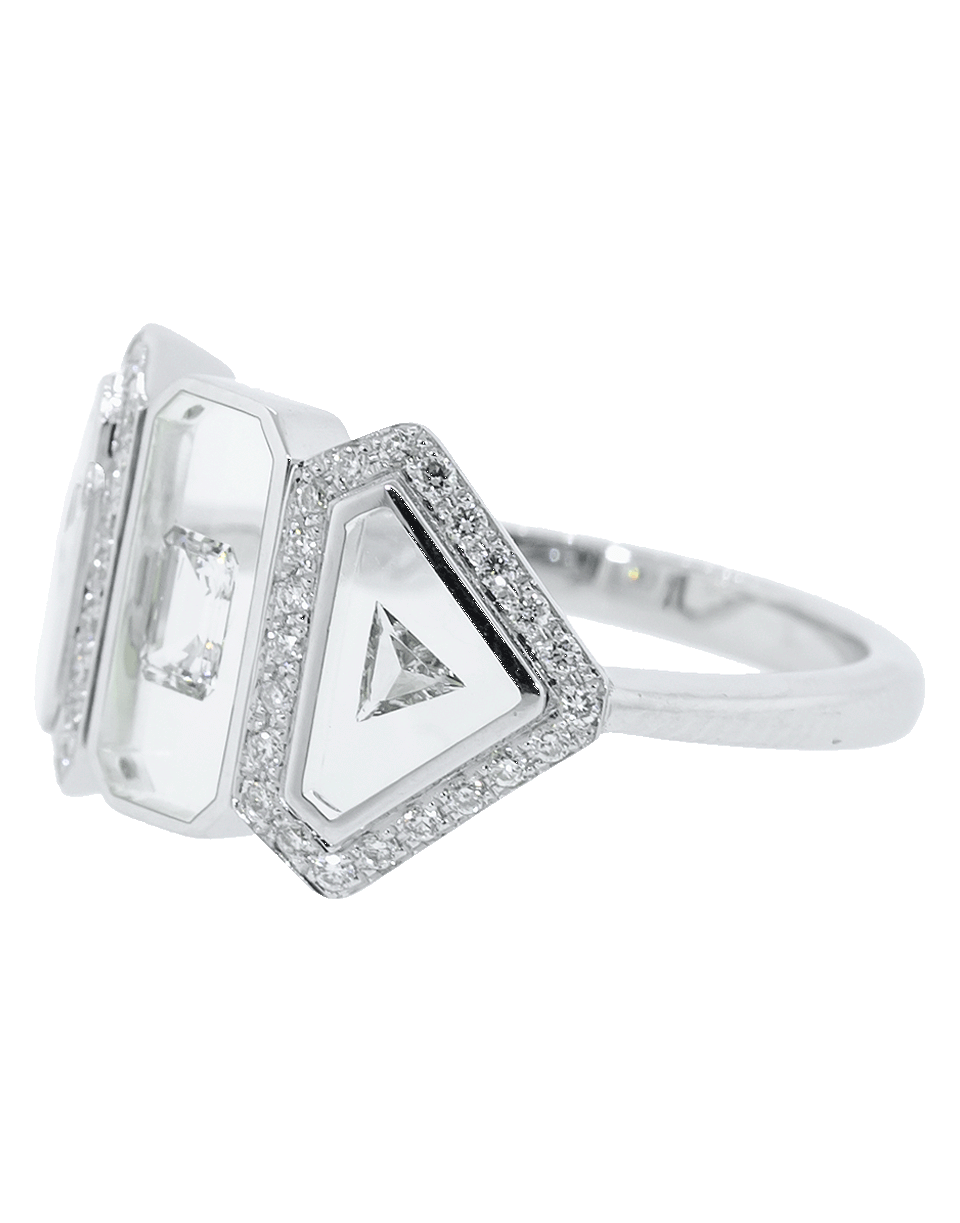 NIKOS KOULIS-Universe Diamond Ring-WHITE GOLD