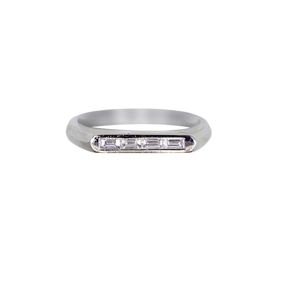 NIKOS KOULIS-Classic Moments Ring-WHITE GOLD