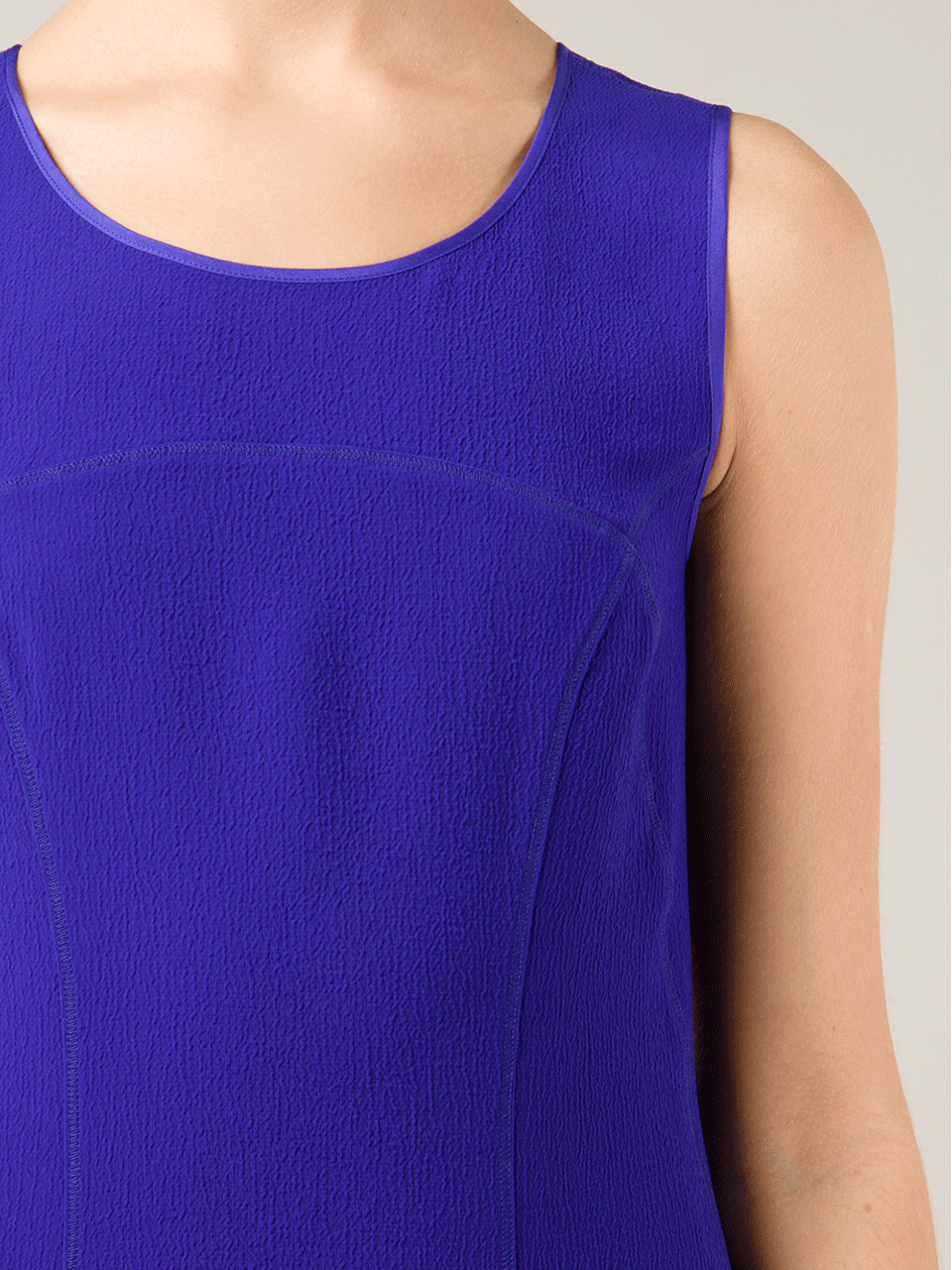NINA RICCI-Flounce Front Dress-