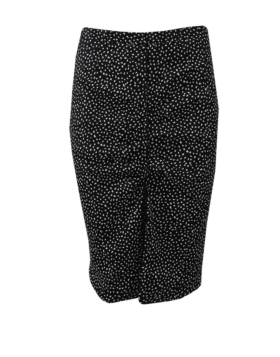 NINA RICCI-Dot Pencil Skirt-