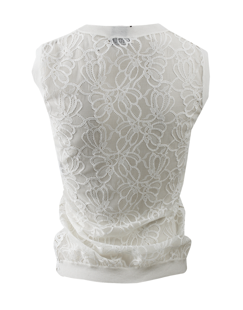 NINA RICCI-Lace Back Shell-