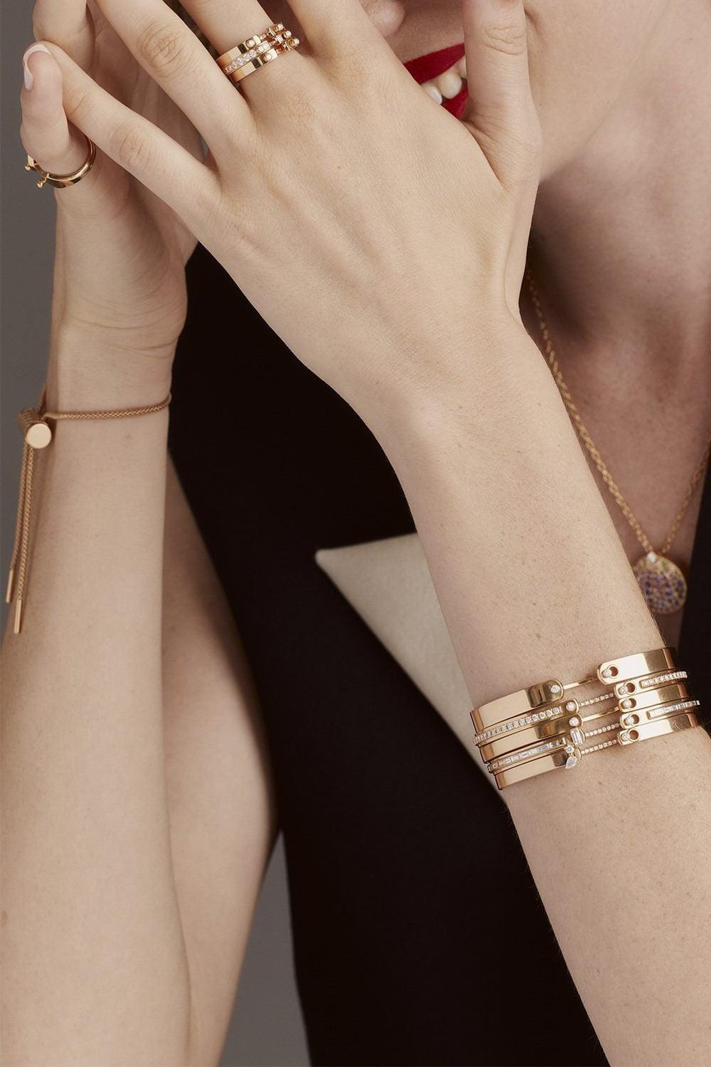 NOUVEL HERITAGE-Brunch in New York Bangle-YELLOW GOLD